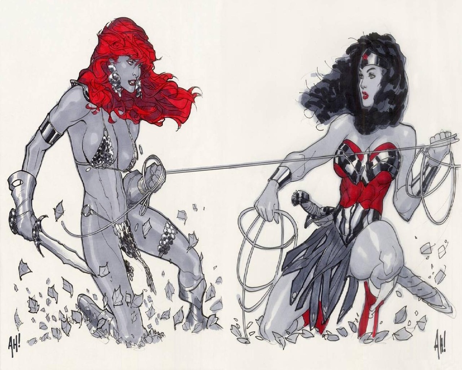 Red Sonja VS Wonder Woman