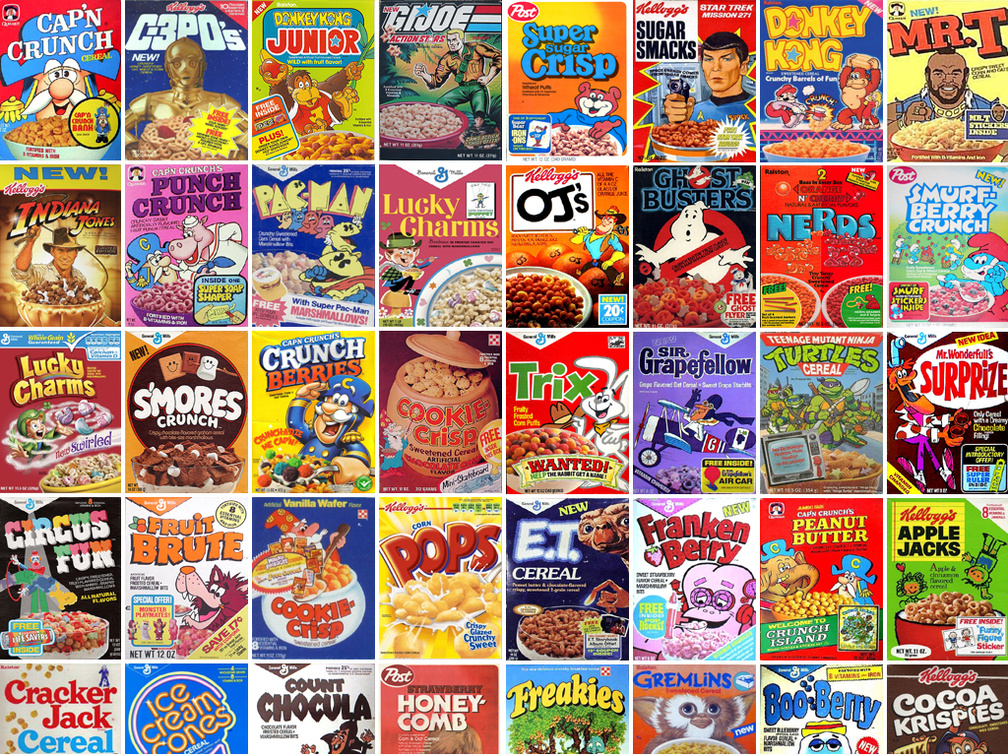80's Cereals
