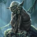 Yoda on Degobah
