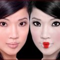 Before and after _ Geisha