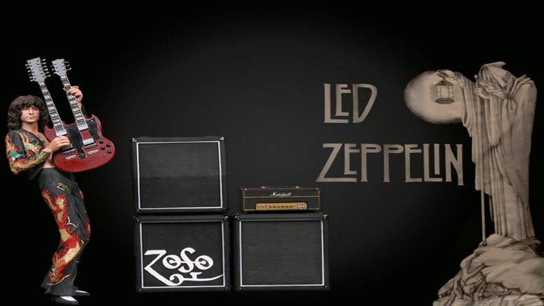 Jimmy Page Of Led Zeppelin Wallpaper