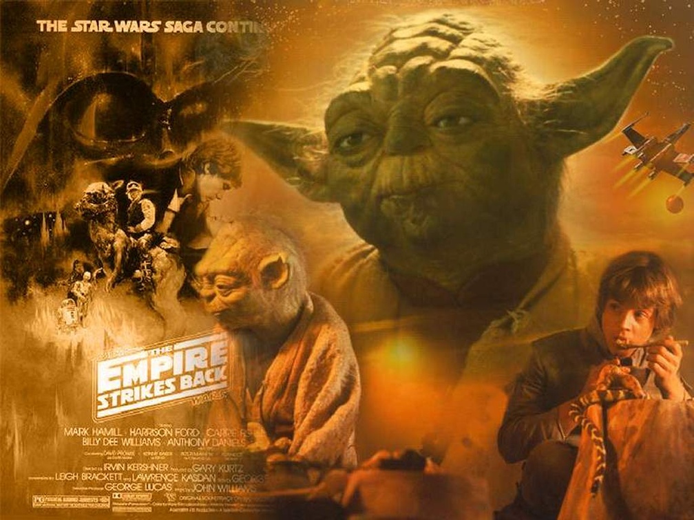 Star Wars Yoda and Luke
