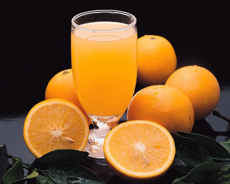 *** Orange juice and oranges ***