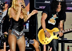 Fergie and Slash