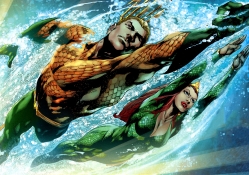 Aquaman and Mera