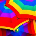 *** Rainbow Umbrella ***