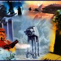 the empire stikes back collage