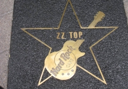 Hard Rock Houston ZZ Top Star