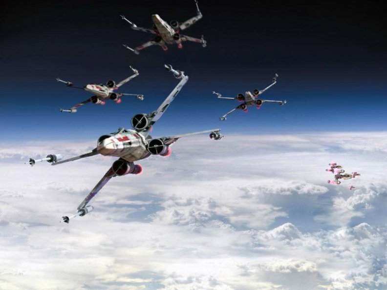 x_wing fighters