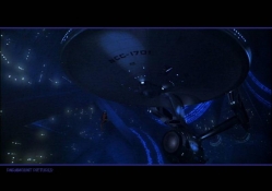 Enterprise Inside V'Ger from Star Trek: TMP