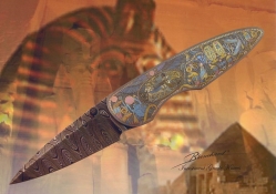 Beautiful ancient ceremonial knife