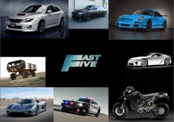 Fast Five vehicle collection