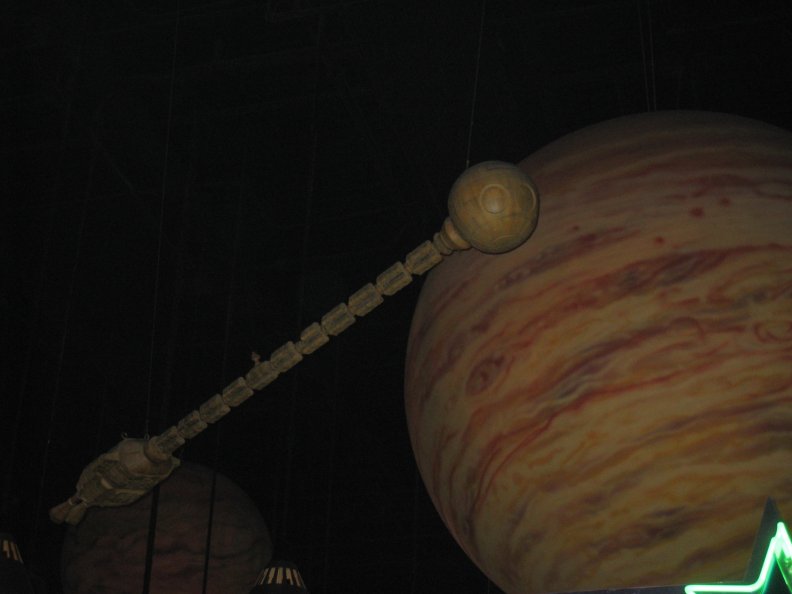 Discovery One in orbit around Jupiter from 2010