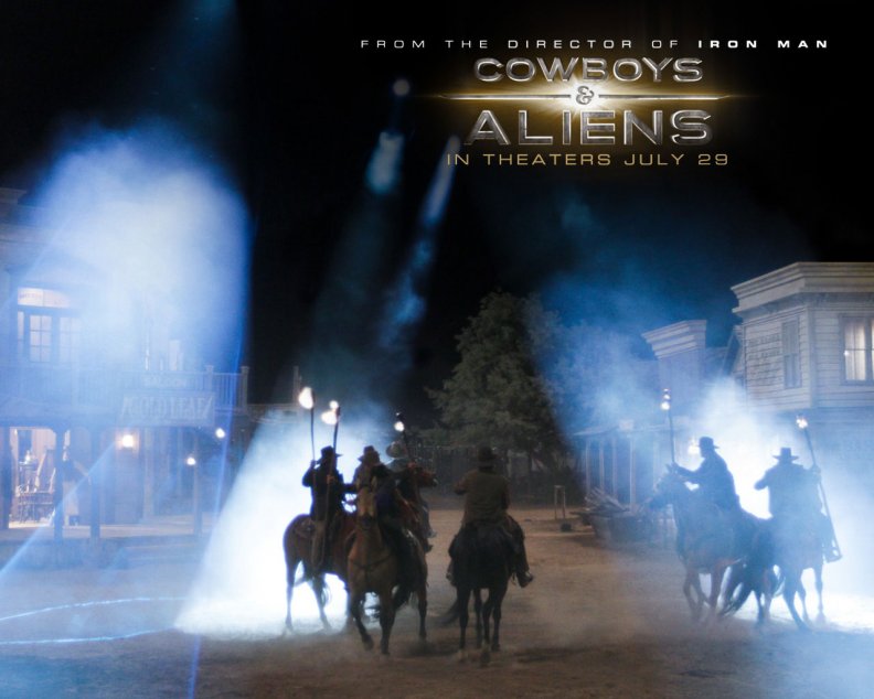 Cowboys &amp; Aliens Poster II
