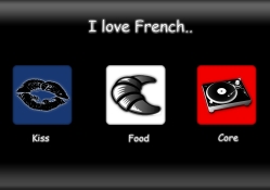 I love French..