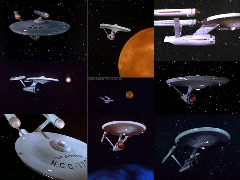 Starship Enterprise NCC _ 1701 (TOS)