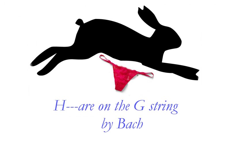 H___are on the G string