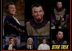 William Campbell as Trelane and Klingon Captain Koloth