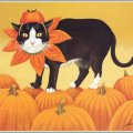 Halloween cat by Lowell Herrero