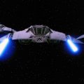 Cylon Attack Craft from Classic BSG