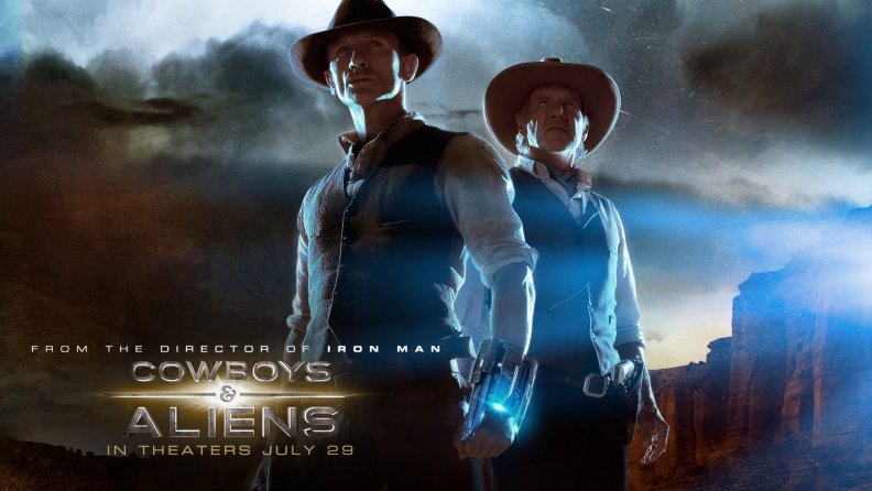 Cowboys &amp; Aliens Poster