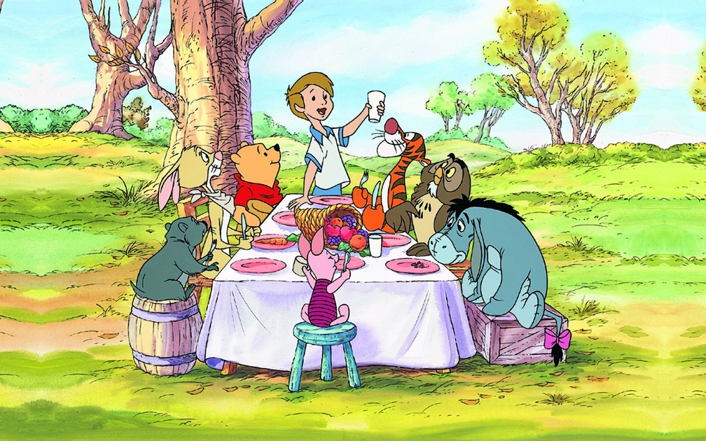 Thanksgiving with Pooh and Friends