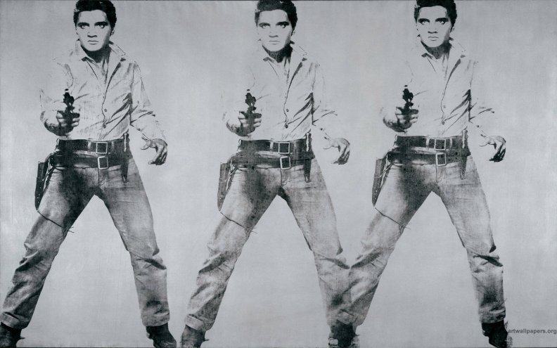 Elvis Presley by Andy Warhol