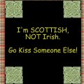 Scottish NOT Irish