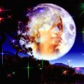 Kanchan Bagari: Fantasy Moon Wallpaper