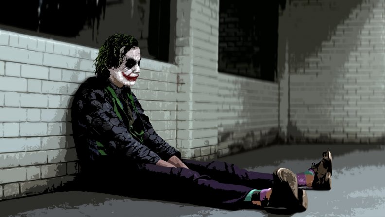 What if Batman was The Joker?