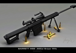 Barrett M82 .50 Cal Sniper Rifle