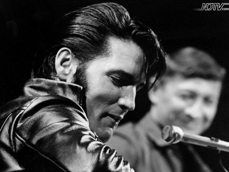 Elvis Presley in Leather
