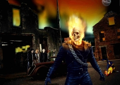 Ghost Rider In Ghost Town