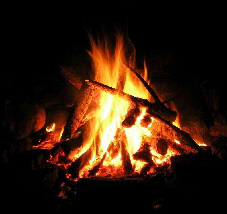 The Campfires Glow