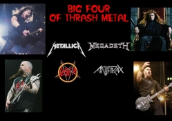 Big four of thrash metal
