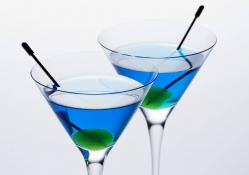 Cocktail &quot;Blue Lagune&quot;