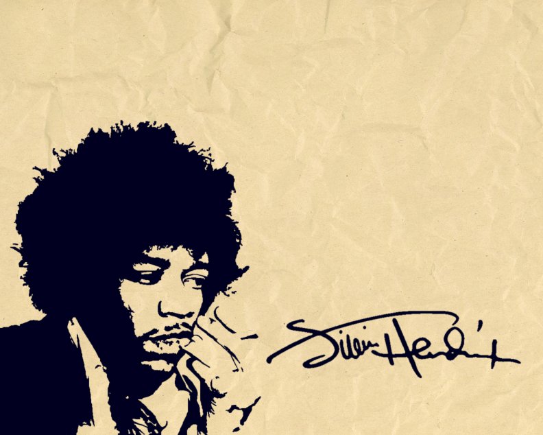 Jimi Hendrix Signature
