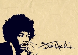 Jimi Hendrix Signature