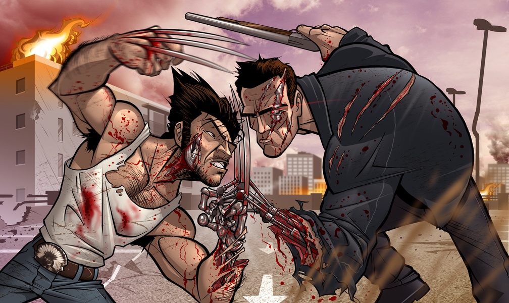 Wolverine VS Terminator