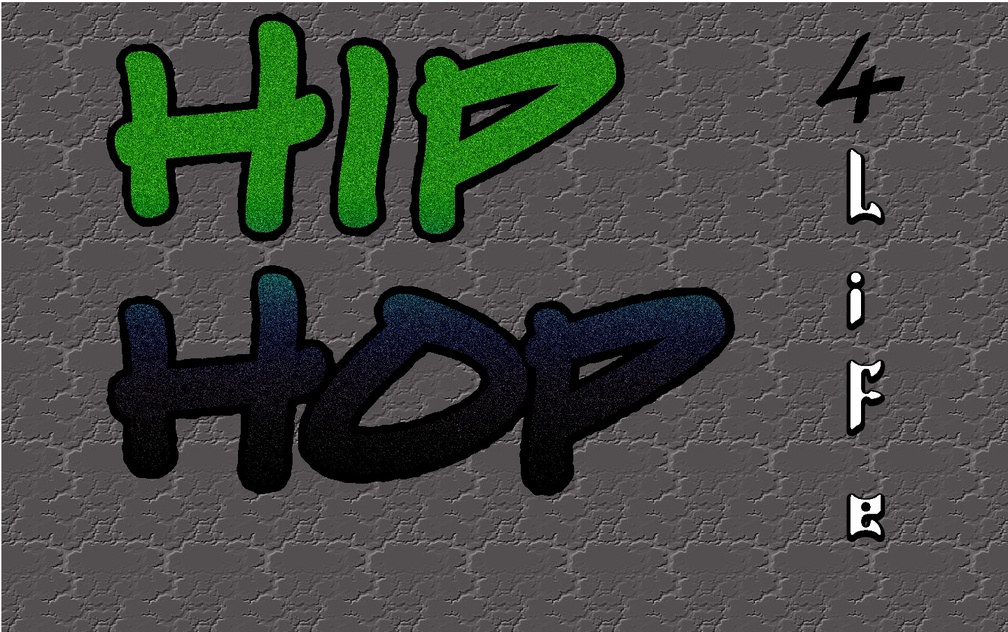 Hip Hop 4 Life Graffiti