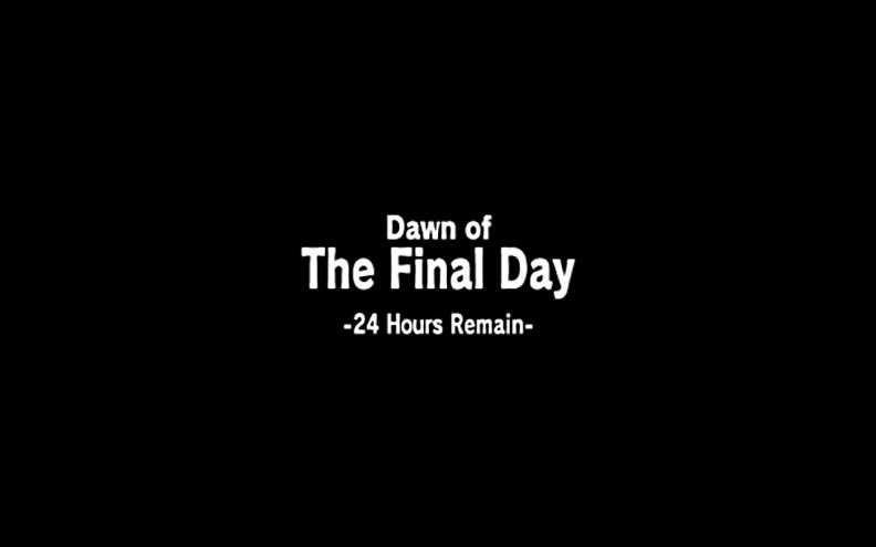 Dawn of the final day