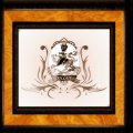 Cullen crest framed
