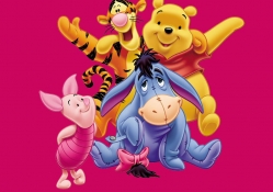 Pooh bear and friends