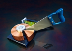 Defragmenting your hard drive 