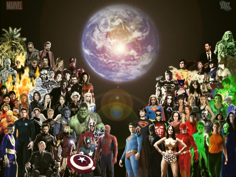 All super heroes