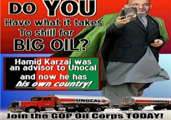 karzai big oil shill