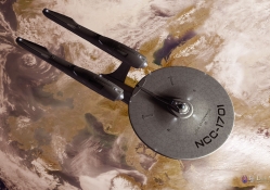 Star Trek New 1701 Above Planet