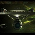 Enterprise In Space Dock