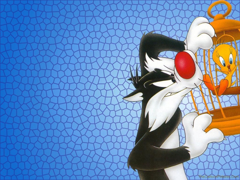 Sylvester After Tweety