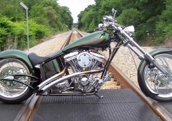 Harley On Tracks